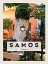 Holzschild 40x30 cm Samos GreeceSommer Restaurant Bildmotiv Reisemotiv Essen Trinken