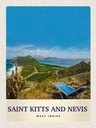 Holzschild 40x30 cm Saint Kitts and Nevis Amerika Insel Bildmotiv Reisemotiv USA