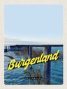 Holzschild 40x30 cm Burgenland Österreich Strand Bildmotiv Reisemotiv Europa
