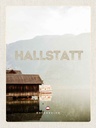 Holzschild 40x30 cm Hallstatt Österreich See Berge Boot Bildmotiv Reisemotiv Essen Trinken