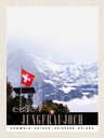 Holzschild 40x30 cm Jungfraujoch Schweiz Wintertraum Natur Bildmotiv Reisemotiv Europa