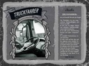 Holzschild 30x40 cm Truckfahrer Nerven aus Stahl Auto Garage Werkstatt