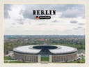 Holzschild 30x40 cm Berlin Olympiastadion Deutschland Bildmotiv Reisemotiv Abenteuer Reisen