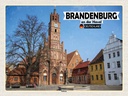 Holzschild 30x40 cm Brandenburg an der Havel Rathaus Bildmotiv Reisemotiv Deutschland