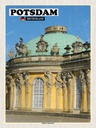 Holzschild 40x30 cm Potsdam Schloss Sanssouci Bildmotiv Reisemotiv Straße Stadt
