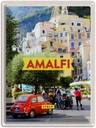 Blechschild 40x30 cm Amalfi ItalyFerien Bildmotiv Reisemotiv Abenteuer Reisen Europa Urlaub