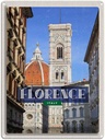 Blechschild 40x30 cm Florence ItalyToscana Bildmotiv Reisemotiv Abenteuer Reisen Straße Stadt Urlaub