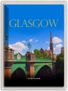 Blechschild 40x30 cm Glasgow Scotland Hafenstadt Bildmotiv Reisemotiv Abenteuer Reisen Tier Haustier Urlaub