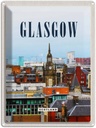 Blechschild 40x30 cm Glasgow Scotland Altstadt Bildmotiv Reisemotiv Abenteuer Reisen Straße Stadt Urlaub