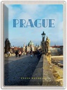 Blechschild 40x30 cm Prague Tschechien Altstadt Poster Bildmotiv Reisemotiv Abenteuer Reisen Europa Urlaub