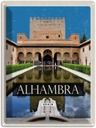 Blechschild 40x30 cm Retro Alhambra Urlaub Spain Spanien Bildmotiv Reisemotiv Abenteuer Reisen Straße Stadt