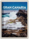 Blechschild 40x30 cm Gran Canaria Urlaub Spain Meer Berge Bildmotiv Reisemotiv Abenteuer Reisen Europa