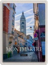 Blechschild 40x30 cm Montmartre Paris Künstlerviertel Bildmotiv Reisemotiv Abenteuer Reisen Europa Urlaub