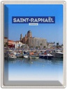 Blechschild 40x30 cm Saint-Raphaël France Hafenstadt Bildmotiv Reisemotiv Abenteuer Reisen Europa Urlaub
