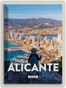 Blechschild 40x30 cm Alicante Spain Urlaub Panorama Bild Bildmotiv Reisemotiv Abenteuer Reisen Straße Stadt