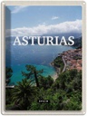 Blechschild 40x30 cm Asturias Spain Urlaub grüner Diamant Bildmotiv Reisemotiv Abenteuer Reisen Straße Stadt