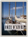 Blechschild 40x30 cm Cote d'azur Urlaub France Urlaubsort Meer Bildmotiv Reisemotiv Abenteuer Reisen Europa