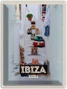 Blechschild 40x30 cm Ibiza SpainMeer Bildmotiv Reisemotiv Abenteuer Reisen Straße Stadt Urlaub