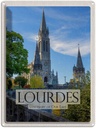 Blechschild 40x30 cm Sanctuaires Notre-Dame de Lourdes Bildmotiv Reisemotiv Abenteuer Reisen Europa Urlaub