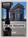 Blechschild 40x30 cm Arc de Urlaub Triomphe Paris Bildmotiv Reisemotiv Abenteuer Reisen Straße Stadt
