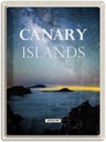 Blechschild 40x30 cm Canary islands Spain Nacht Sterne Bildmotiv Reisemotiv Abenteuer Reisen Urlaub