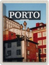 Blechschild 40x30 cm Porto Portugal Altstadt Tourismus Bildmotiv Reisemotiv Abenteuer Reisen Europa Urlaub