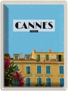 Blechschild 40x30 cm Cannes France Frankreich Tourismus Bildmotiv Reisemotiv Abenteuer Reisen Europa Urlaub