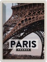 Blechschild 40x30 cm Paris FranceTourismus Bildmotiv Reisemotiv Abenteuer Reisen Europa Urlaub