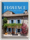 Blechschild 40x30 cm Provence alpes-sote d´azur Altstadt Bildmotiv Reisemotiv Abenteuer Reisen Europa Urlaub