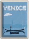 Blechschild 40x30 cm Venice Venedig malerisches Bild Bildmotiv Reisemotiv Abenteuer Reisen Europa Urlaub