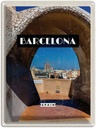 Blechschild 40x30 cm Barcelona Spanien Stadt Bildmotiv Reisemotiv Abenteuer Reisen Straße Urlaub
