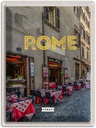 Blechschild 40x30 cm Rom Italien Restaurante Gebäude Bildmotiv Reisemotiv Abenteuer Reisen Europa Urlaub