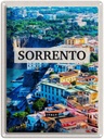 Blechschild 40x30 cm Sorrento Italien GebäudeTrip Bildmotiv Reisemotiv Abenteuer Reisen Straße Stadt Urlaub