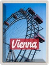 Blechschild 40x30 cm Wien Österreich PraterReise Bildmotiv Reisemotiv Abenteuer Reisen Straße Stadt Urlaub