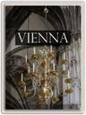 Blechschild 40x30 cm Wien Österreich Kronleuchter Posta Bildmotiv Reisemotiv Abenteuer Reisen Europa Urlaub