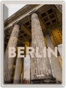 Blechschild 40x30 cm Berlin DE Urlaub Brandenburger Tor Bildmotiv Reisemotiv Abenteuer Reisen Straße Stadt