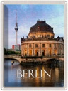 Blechschild 40x30 cm Berlin Deutschland Porträt Fluss Bildmotiv Reisemotiv Abenteuer Reisen Urlaub