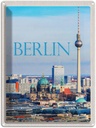 Blechschild 40x30 cm Berlin Deutschland Aussicht Stadt Bildmotiv Reisemotiv Abenteuer Reisen Urlaub