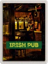 Blechschild 40x30 cm Irland Kneipe Irisches Pub Bier Essen Trinken