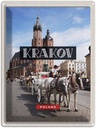 Blechschild 40x30 cm Krakow Polen Urlaub Pferd Innenstadt Kirche Bildmotiv Reisemotiv Abenteuer Reisen Europa