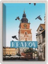 Blechschild 40x30 cm Krakow Polen Urlaub Riese Europa Gemälde Bildmotiv Reisemotiv Abenteuer Reisen