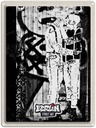 Blechschild 40x30 cm Berlin Deutschland Geschlecht Graffiti Bildmotiv Reisemotiv Abenteuer Reisen Urlaub