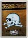 Blechschild 40x30 cm Berlin Graffiti Totenkopf Street Art Bildmotiv Reisemotiv Abenteuer Reisen Urlaub