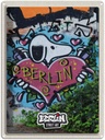 Blechschild 40x30 cm Berlin Liebe Urlaub Graffiti Kunst Street Art Bildmotiv Reisemotiv Abenteuer Reisen