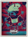 Blechschild 40x30 cm Berlin Graffiti Reisen Urlaub I hate this Game Kunst Bildmotiv Reisemotiv Abenteuer