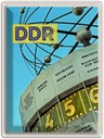 Blechschild 40x30 cm Berlin Deutschland Weltzeituhr DDR Bildmotiv Reisemotiv Abenteuer Reisen Urlaub