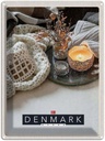 Blechschild 40x30 cm Dänemarkration gemütlich Kerze Bildmotiv Reisemotiv Abenteuer Reisen Europa Urlaub