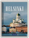 Blechschild 40x30 cm Helsinki Finnland Urlaub Meer Stadt Kirche Bildmotiv Reisemotiv Abenteuer Reisen Europa