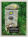 Blechschild 40x30 cm Spain Camino Urlaub De Santiago Jakobsweg Bildmotiv Reisemotiv Abenteuer Reisen Europa