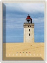 Blechschild 40x30 cm Skandinawien Turm NaturTrip Bildmotiv Reisemotiv Abenteuer Reisen Urlaub